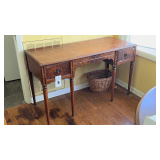 Antique solid wood desk.