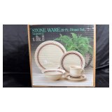 Stoneware dinner set