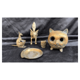 Vintage brass items Vintage brass items