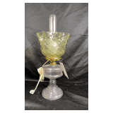 Vintage hurricane lamp.