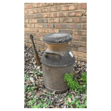Vintage milk can
