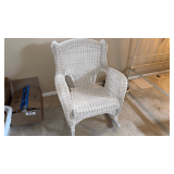 Wicker rocker
