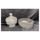 Vintage Early American pattern glass.