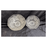 Vintage Early American pattern glass.