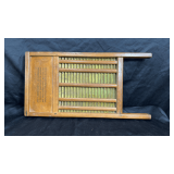 Antique wash board