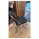Four folding chairs