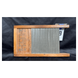 Antique wash board