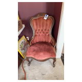 Antique parlor chair.