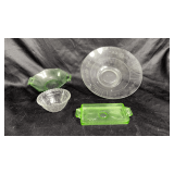 Depression glassware.