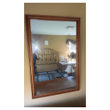 Vintage framed mirror
