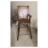 Vintage highchair.