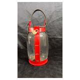 Vintage glass, saving jar.