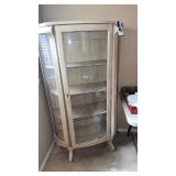 Antique curio cabinet.