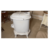 Antique parlor stove.