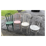 Vintage wooden chairs