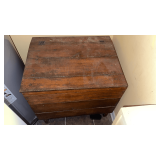 Antique storage bin