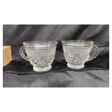 Vintage punch bowl cups