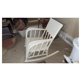 Wicker rocker