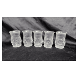 Vintage cordial glasses