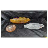 Vintage pressed glass.