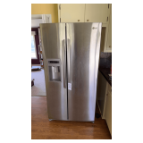 LG side-by-side refrigerator