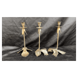 Vintage candlestick holders