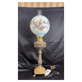 Antique parlor lamp.