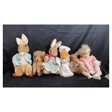 Vintage stuffed animals