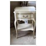 Vintage bedside table.