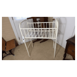 Antique bassinet.