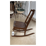 Antique rocker.
