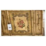 Vintage media console.