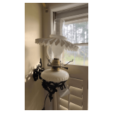 Antique hanging lamp.