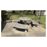 Outdoor concrete items