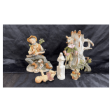 Vintage porcelain figures.