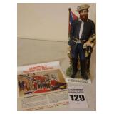 Vintage McCormic Limited Edition - Porcelain Collector Liquor Decanter - Jeb Stuart - No Box