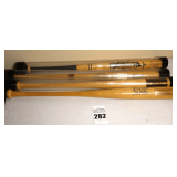 4 Baseball Bats in Cases (TN Thumper, Cincinnati Red