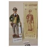 Vintage McCormick Limited Edition "Gunfighter Series" Porcelain Collector Liquor Decanter - Bat Masterson 1856-1921 - In original Box