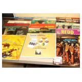 Variety of Albums - 20+ ( Statler Brothers, Redd Fox, James Brown, Green Berets, Jerry Lee Lewis, Woodstock set, Ray Charls, Platters, Fats Dominos etc.)