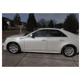 2013 Cadillac CTS Sedan Luxury - 4 Door White Diamond - 48549 Miles - Good Condition