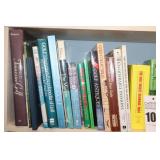 Variety of Golf Themed Books (Hardback, softback, coffee Table): Swing, Club Repairs, Training Books, Joke, Variety of additional  Titles