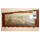 Wall Art Piece - "Battle of Stones River" - December 31, 1862" Print mounted on wood by Alfred Matthews