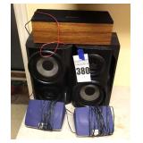 Variety of Stereo Speakers: 2 Sony , 2 Sanyo & 1 Pioneer