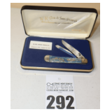 WR Case & Sons Commemorative CASE Elvis Presley Pocket Knife in case with 2 blades - engraved Elvis Presley Jan. 8, 1935- Aug. 16, 1977