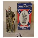 Vintage McCormick Limited Edition -  Porcelain Collector Liquor Decanter - Robert E Lee 1807-1870 - In original Box