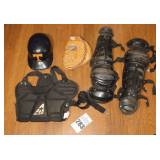 Catcher Items: Knee Pads, Chest Pad, Glove, UT Hat etc.