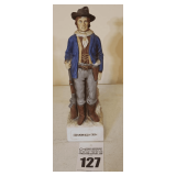 Vintage McCormick Limited Edition "Gunfighter Series" Porcelain Collector Liquor Decanter - Billy The Kid 1859-1881 - No Box