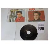 2 Vintage Elvis Presley 45s in original sleeves ("Hard Headed Woman/She