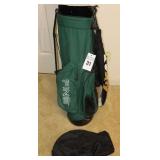 Ping Vintage Hoofer Stand J  - Green -4 way divide  6 Pocket