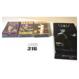 3 Still sealed VHS Tapes of Elvis Presley, Complete Set of 
